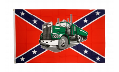 Bandiera USA Stati del Sud con truck