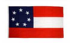 Bandiera USA stati del Sud Stars and Bars 1861