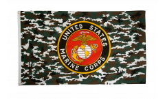 Bandiera USA US Marine Corps Camouflage