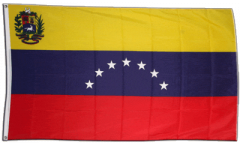 Bandiera Venezuela 7 Stelle con stemma 1930-2006