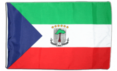 Bandiera Guinea equatoriale con orlo