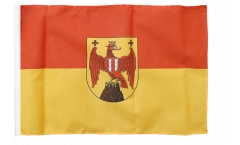 Bandiera Austria Burgenland con orlo