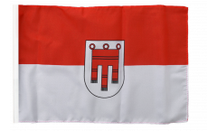 Bandiera Austria Vorarlberg con orlo