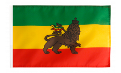 Bandiera Etiopia vecchia con orlo