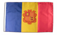 Bandiera Andorra con orlo