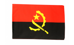 Bandiera Angola con orlo