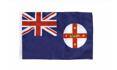 Bandiera Australia Nuovo Galles del Sud con orlo