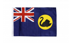 Bandiera Australia occidentale con orlo