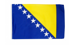 Bandiera Bosnia-Erzegovina con orlo