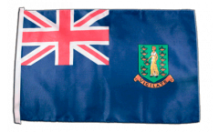 Bandiera Isole Vergini inglesi con orlo