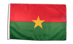 Bandiera Burkina Faso con orlo