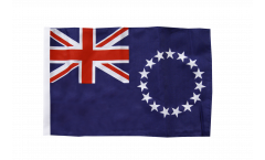 Bandiera Isole di Cook con orlo