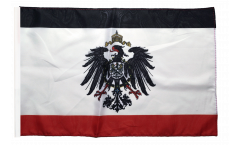 Bandiera Germania Impero tedesco 1871-1918 con orlo