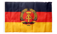Bandiera Germania dell'Est con orlo