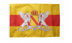 Bandiera Germania Ducato di Baden con orlo