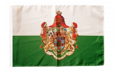 Bandiera Germania Regno di Sassonia 1806-1918 con orlo