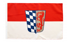 Bandiera Germania Bassa Baviera con orlo