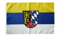 Bandiera Germania Alto Palatinato con orlo