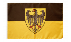 Bandiera Germania Aquisgrana con orlo