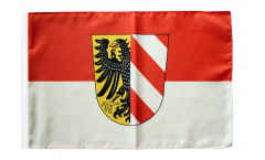 Bandiera Germania Nürnberg Norimberga con orlo