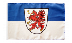 Bandiera Germania Pomerania con orlo