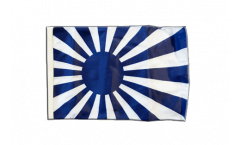 Bandiera Tifosi blu bianchi con orlo