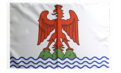 Bandiera Francia Alpes-Maritimes con orlo