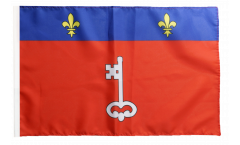 Bandiera Francia Angers con orlo