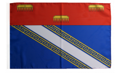 Bandiera Francia Ardennes con orlo