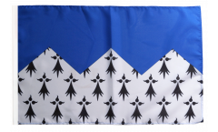 Bandiera Francia Côtes-d'Armor con orlo