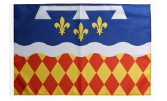 Bandiera Francia Charente con orlo
