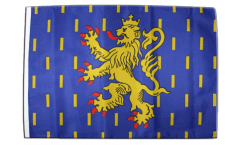 Bandiera Francia Franca Contea con orlo