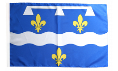 Bandiera Francia Loiret con orlo