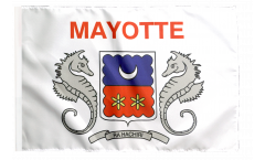 Bandiera Francia Mayotte con orlo