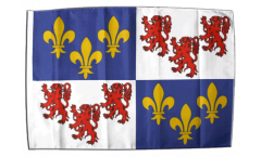 Bandiera Francia Piccardia con orlo