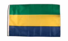 Bandiera Gabon con orlo