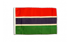 Bandiera Gambia con orlo