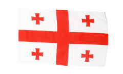 Bandiera Georgia con orlo
