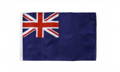 Bandiera Regno Unito bandiera di servizio navale con orlo