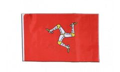Bandiera Regno Unito Isola di Man con orlo
