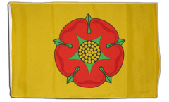 Bandiera Regno Unito Lancashire nuova con orlo