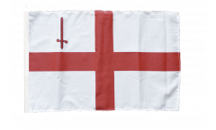 Bandiera Regno Unito Londra con orlo