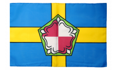 Bandiera Regno Unito Pembrokeshire con orlo