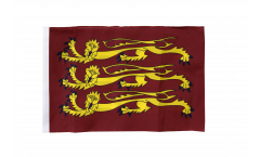 Bandiera Regno Unito Riccardo Cuor di Leone con orlo