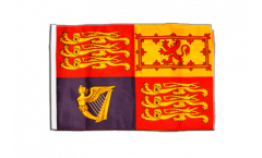 Bandiera Regno Unito reale con orlo