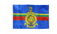 Bandiera Regno Unito Royal Marines con orlo