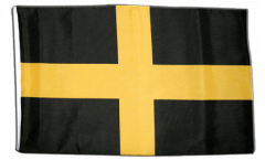 Bandiera Regno Unito St. David con orlo