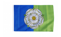 Bandiera Regno Unito Yorkshire East Riding con orlo