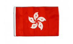 Bandiera Hong Kong con orlo