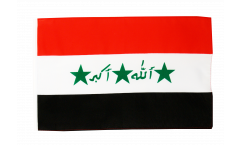 Bandiera Iraq vecchia 1991-2004 con orlo